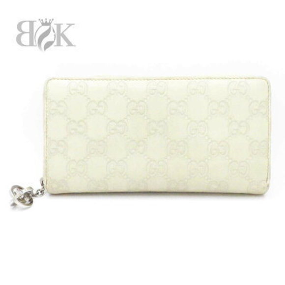 Gucci GG Shima Leather Zip Long Wallet - Picture 1 of 3